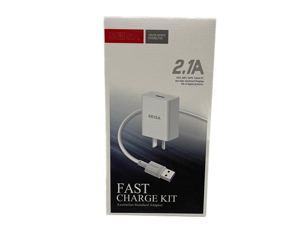 &u+ CARGADOR CELULAR TIPO C 2.1A 1 USB DESMONTABLE T-C01 C